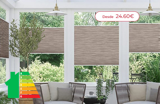 Cortinas plisadas easy fit